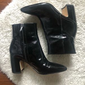 Patent Leather Sam Edelman Booties
